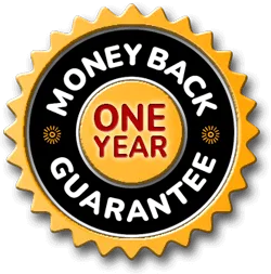 365-Day Money-Back Guarantee Seal